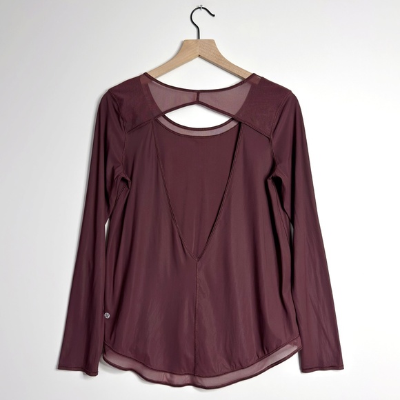 LULULEMON Mix & Mesh Long Sleeve Shirt - Picture 4 of 6